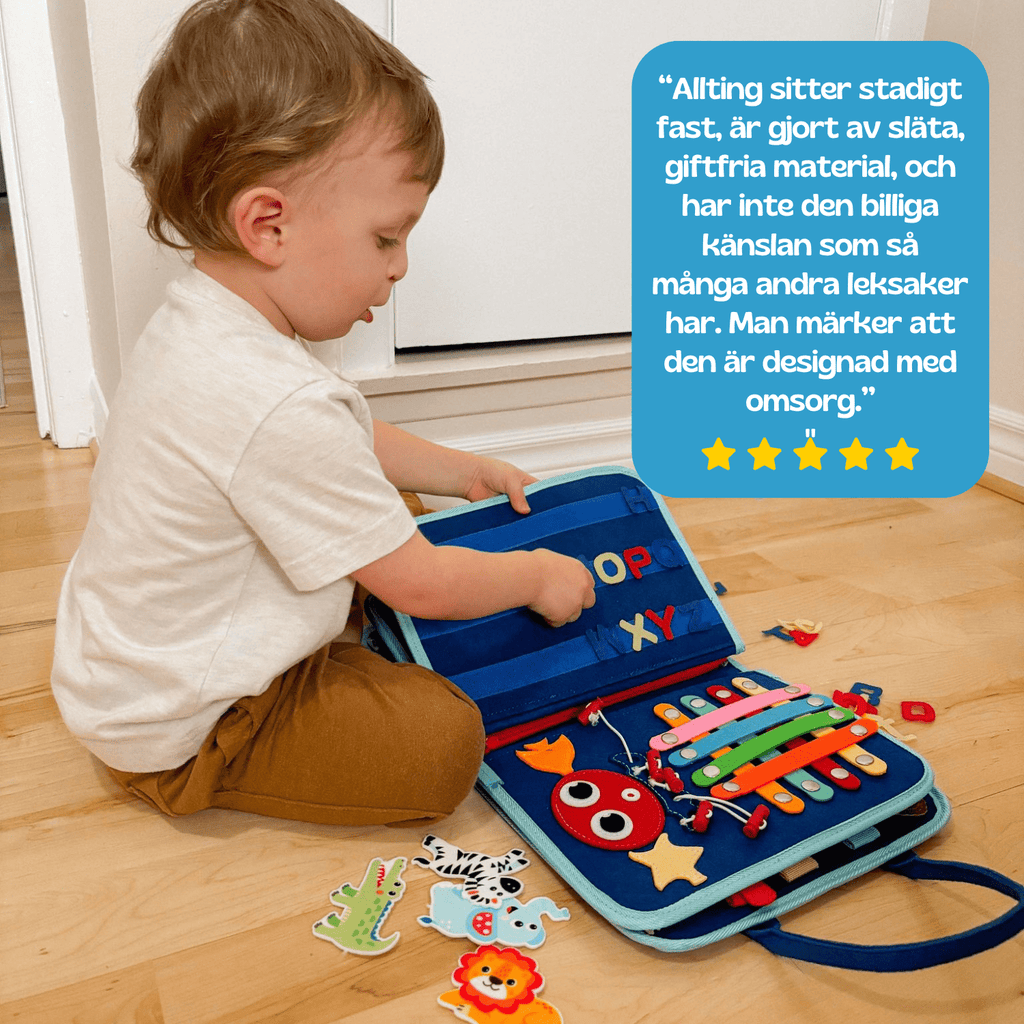 TibaToes™ Montessori-aktivitetsbräda