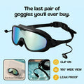 TibaToes™ Adult Clip-On Swim Goggles