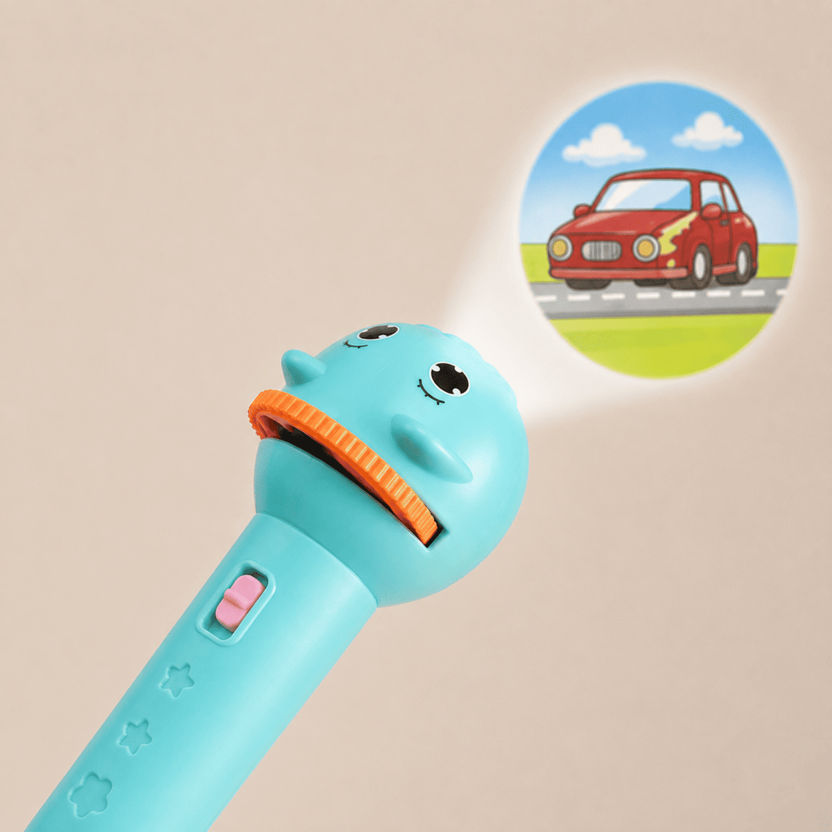 TibaToes Animal Story Projection Flashlight