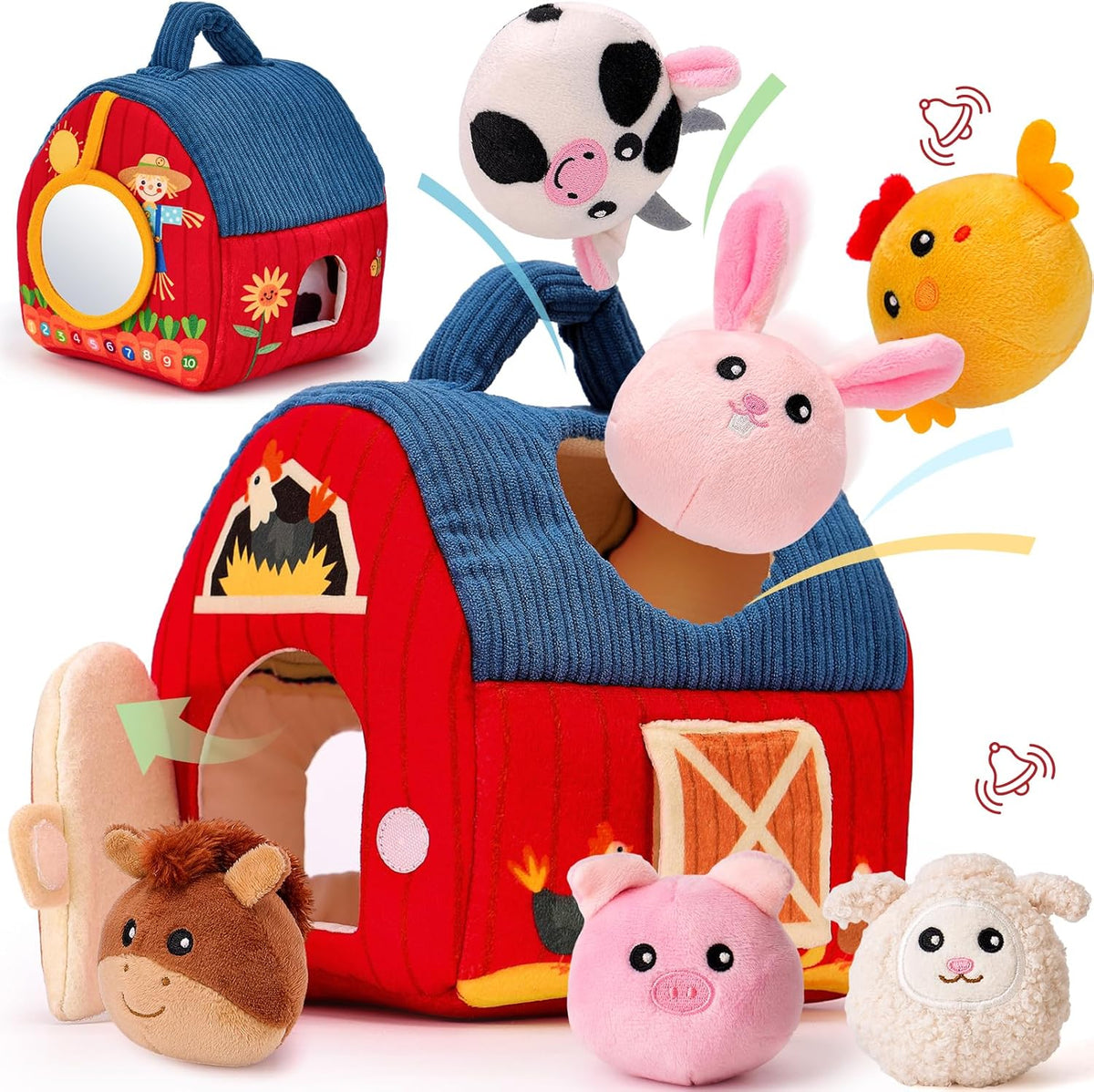 Montessori Barnyard Cuddly Animals