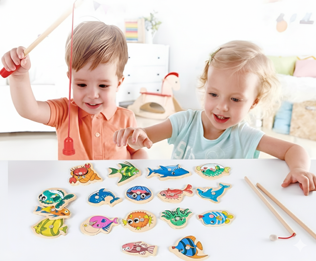 Montessori Fishing Game