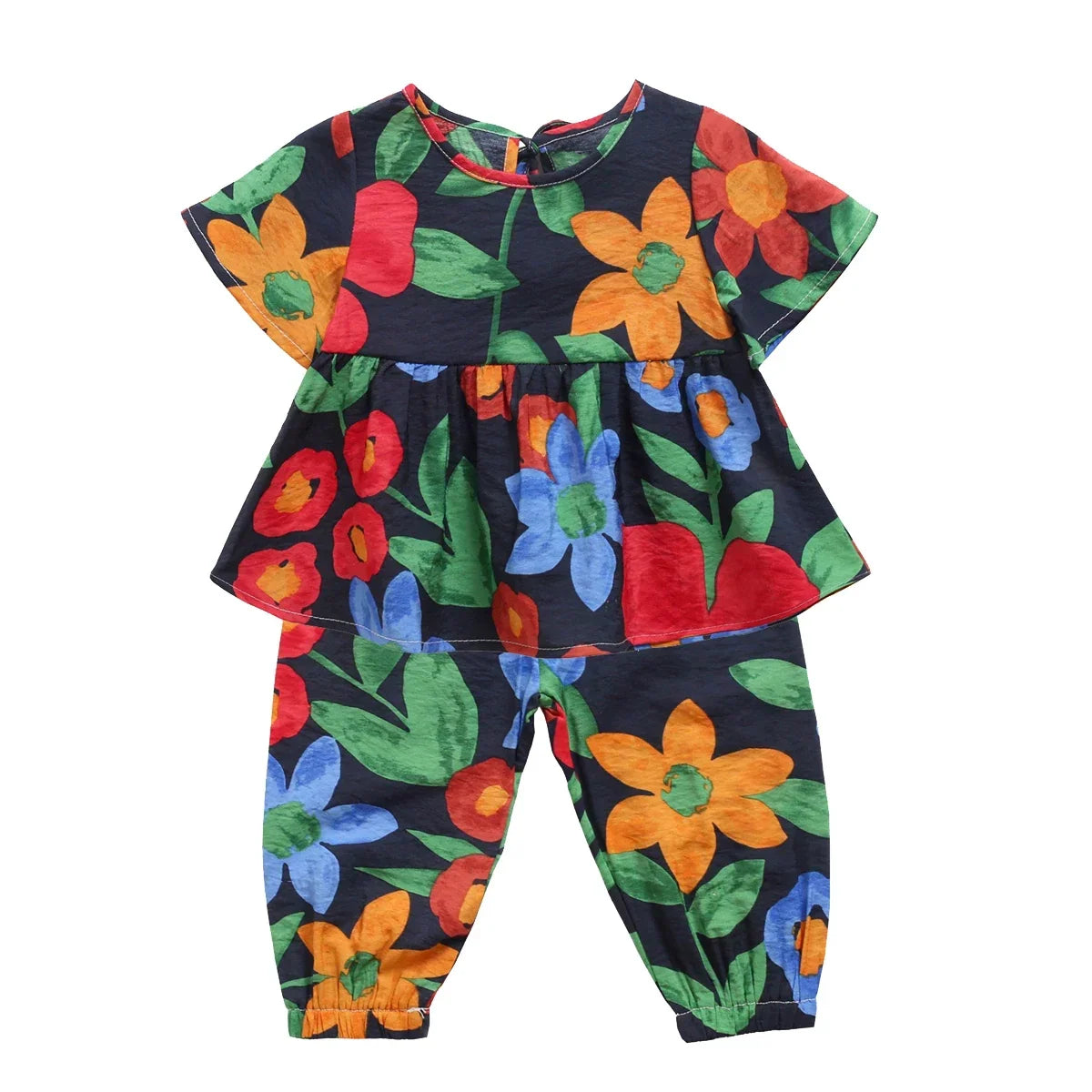 Flowers Baby Girls Clothing Sets