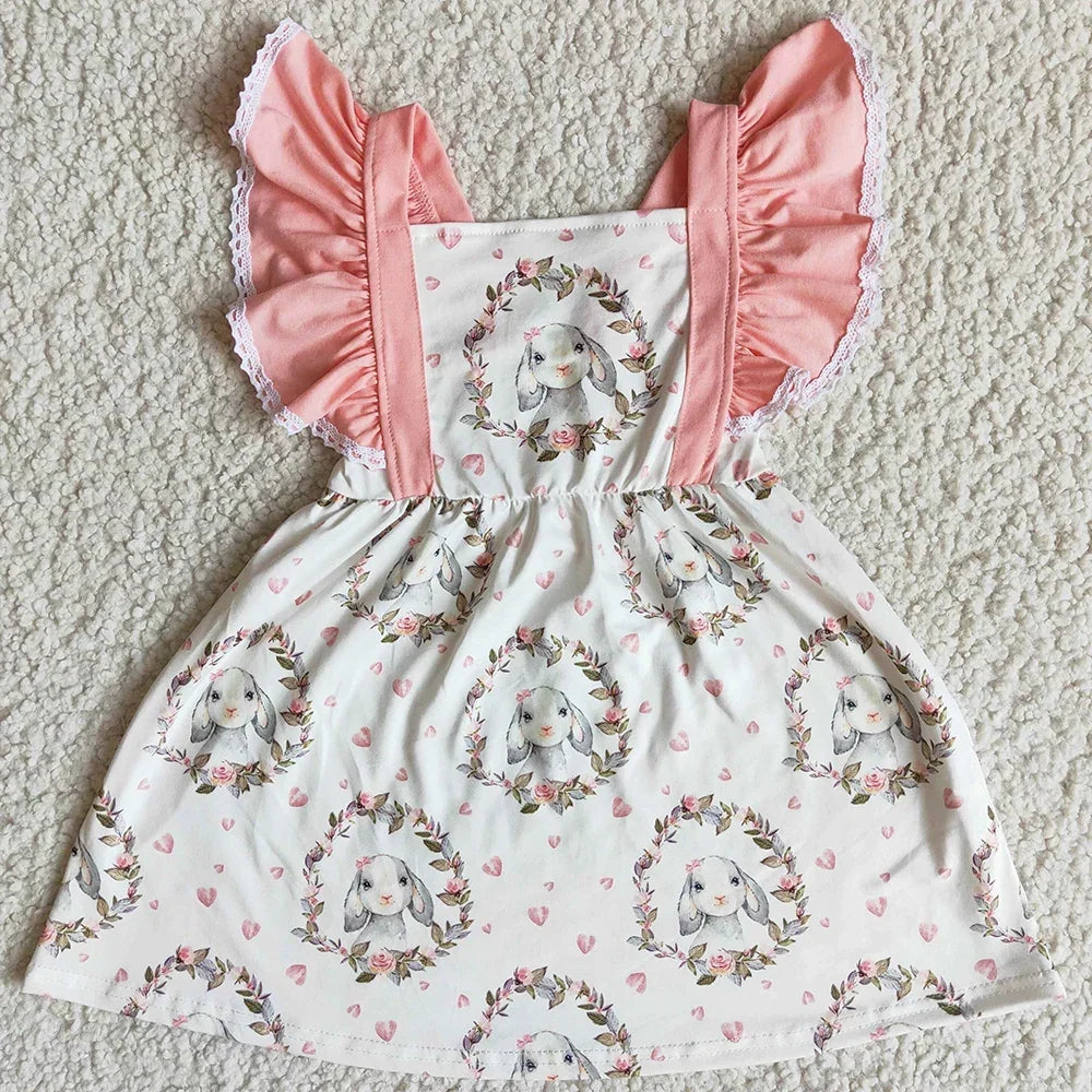 Easter Bunny Cute Baby Girls Dress