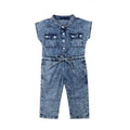 Girl Denim Jumpsuit Summer