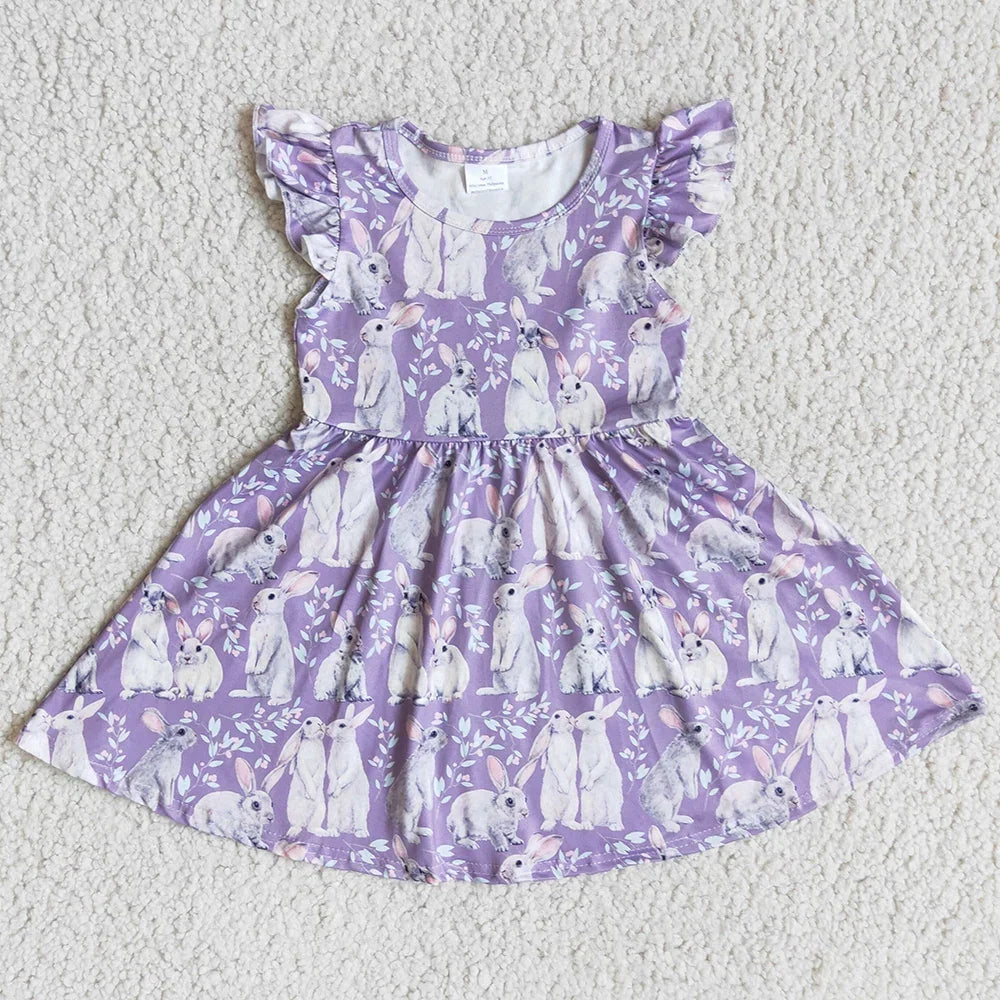 Easter Bunny Cute Baby Girls Dress