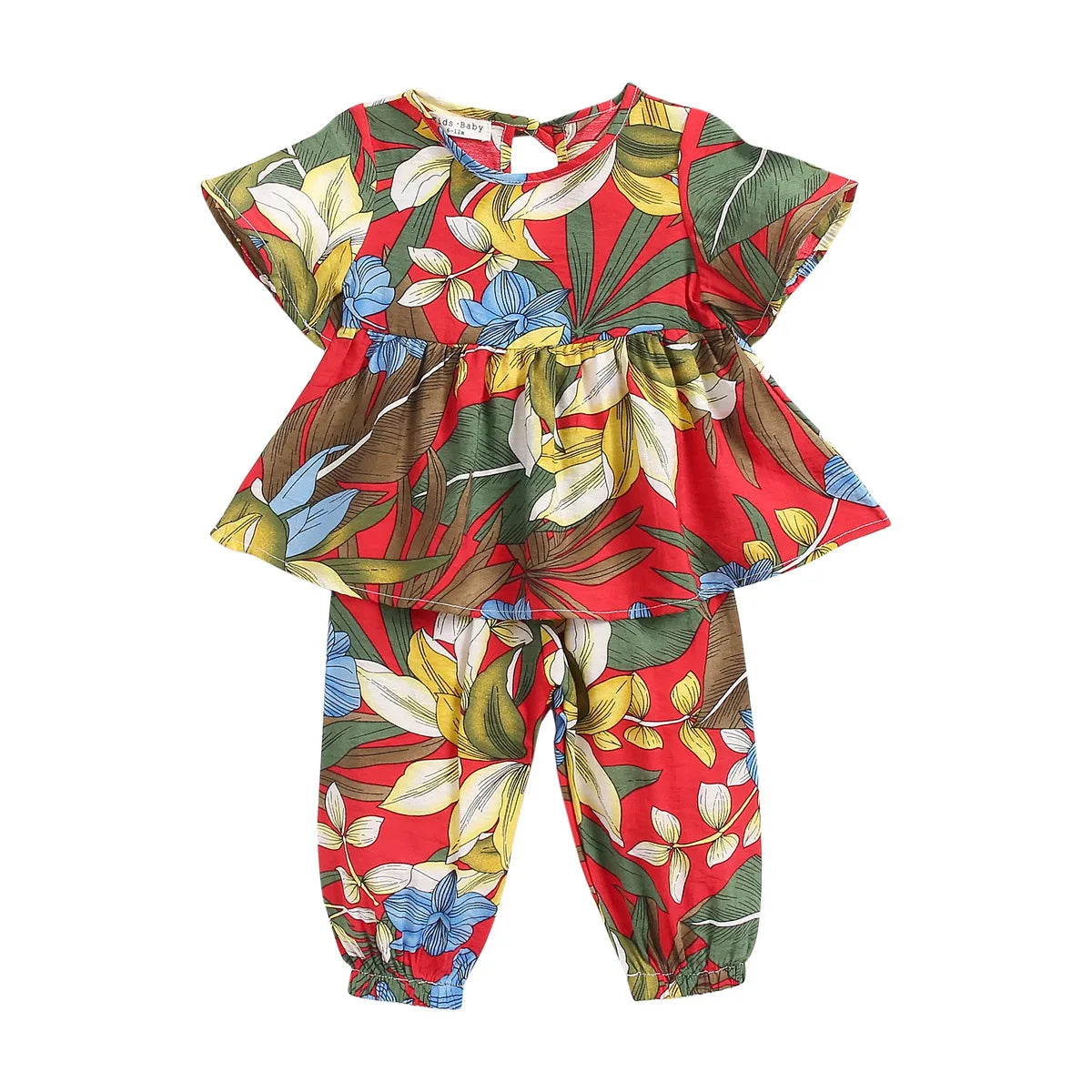 Flowers Baby Girls Clothing Sets