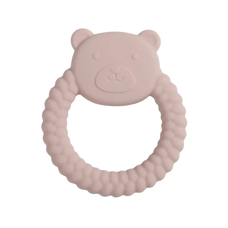 Food Grade Baby Rabbit Silicone Teether