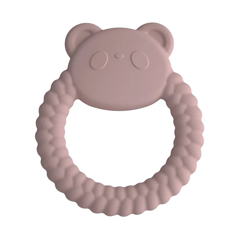 Food Grade Baby Rabbit Silicone Teether