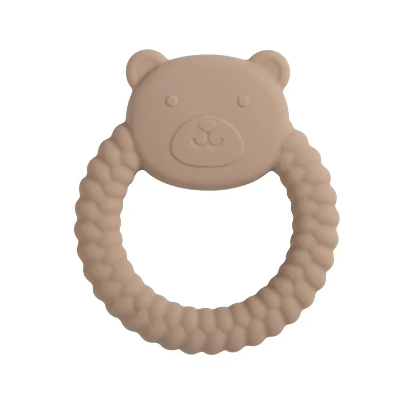 Food Grade Baby Rabbit Silicone Teether
