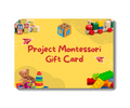 Project Montessori Gift Cards
