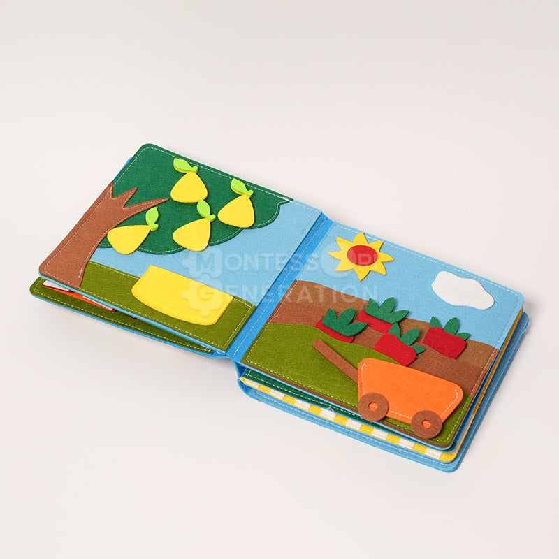 Montessori Farm Busy Book