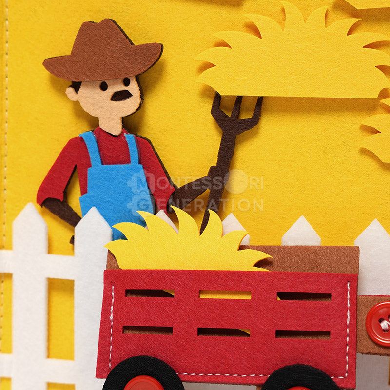 Montessori Farm Busy Book