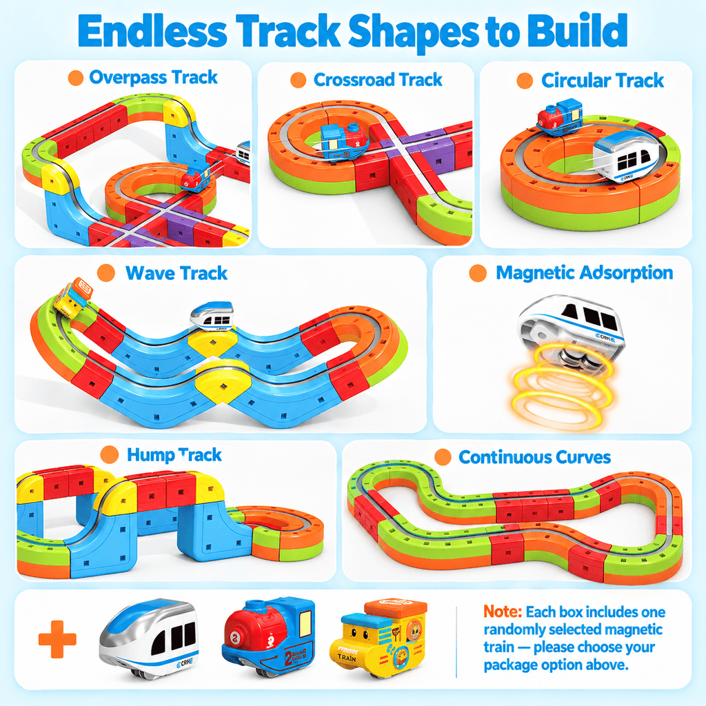 Montessori Adventure Rail Train