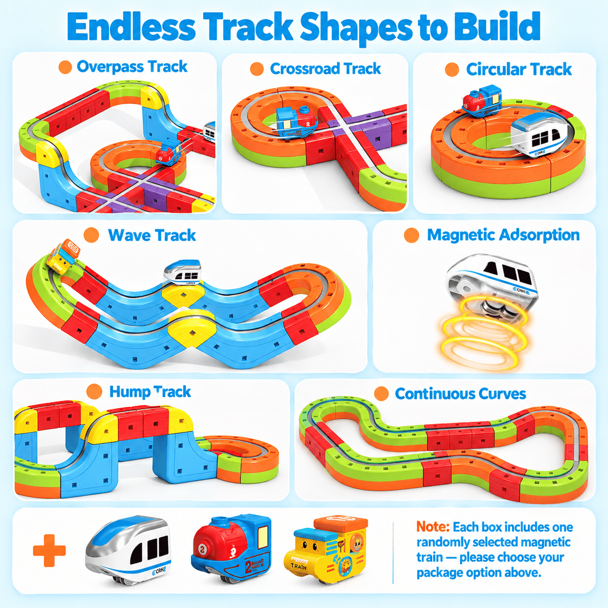 Montessori Adventure Rail Train