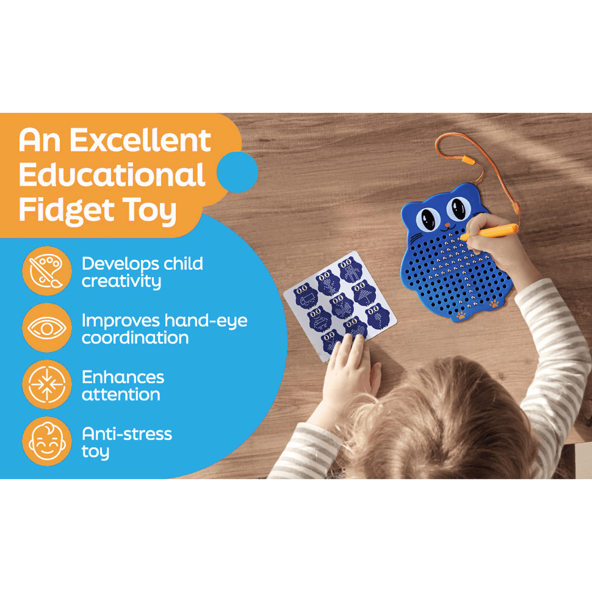 Montessori Magnetic Drawing Board