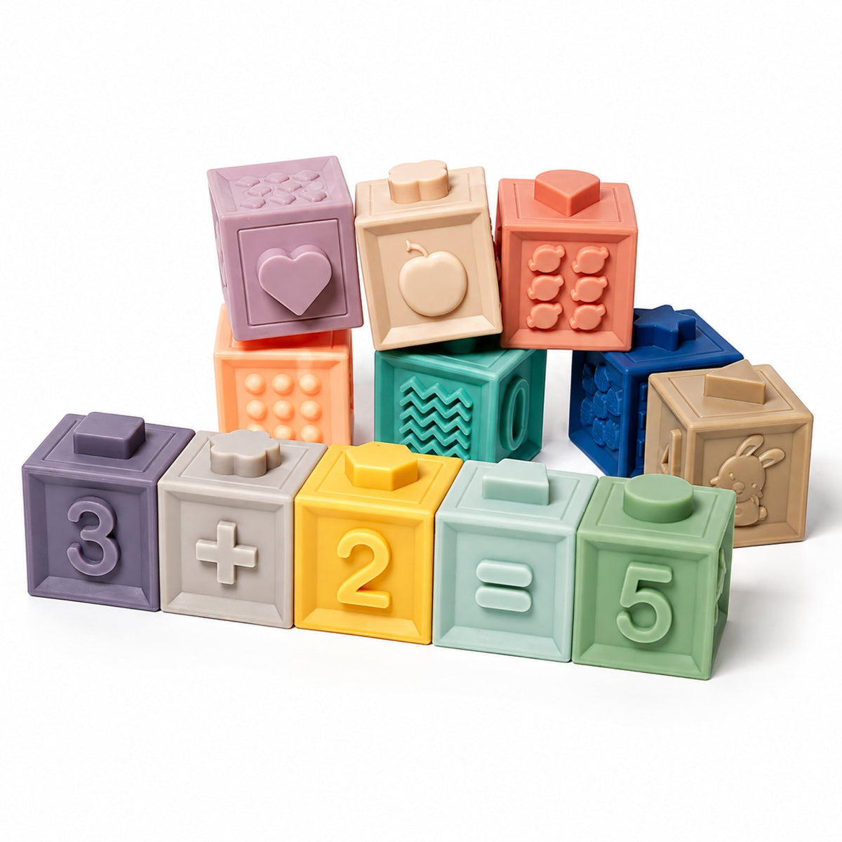 Montessori Squeaky Building Blocks