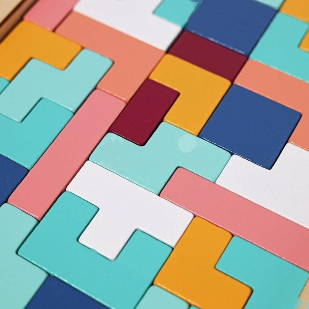 Montessori Wooden Tetris