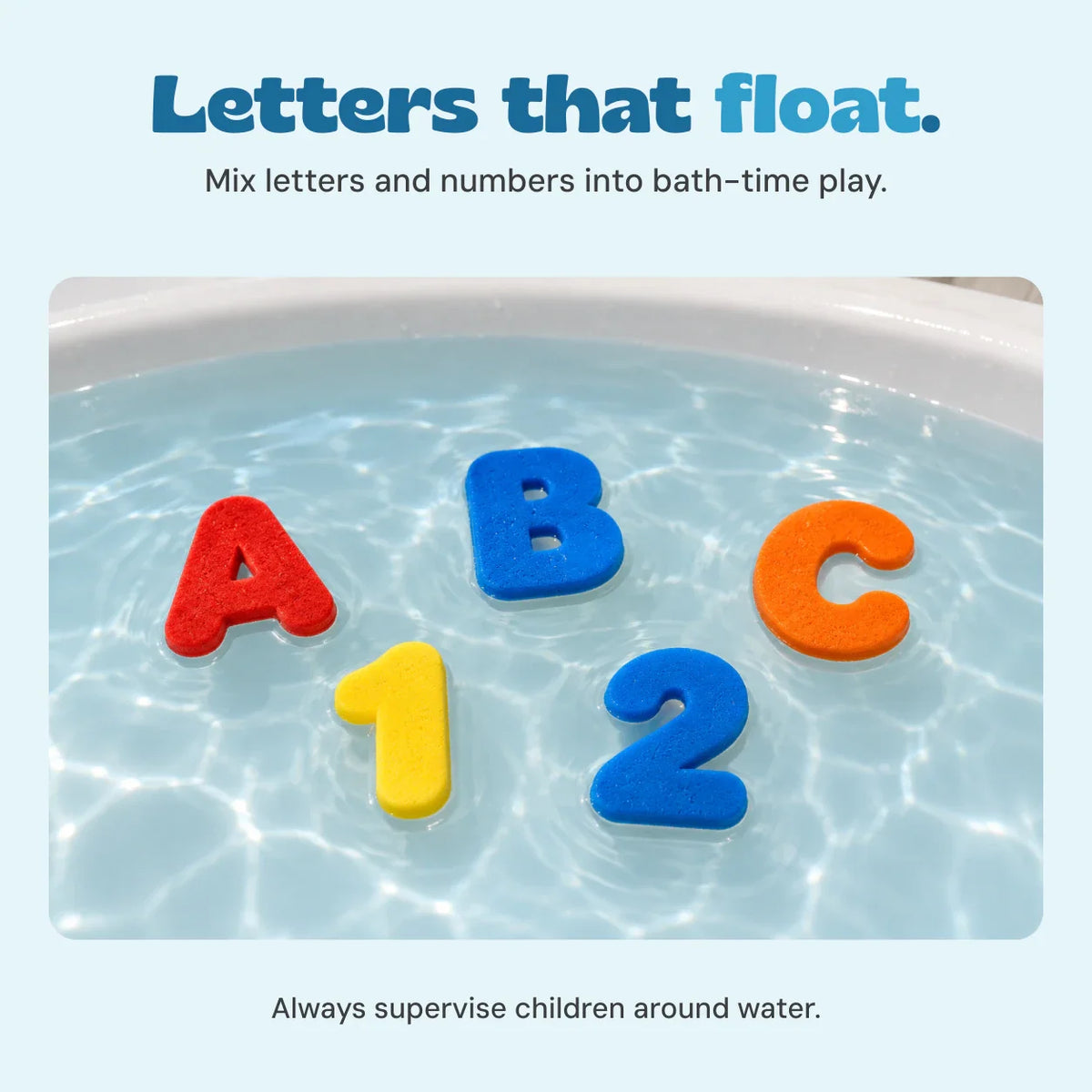 Bath Letters and Numbers
