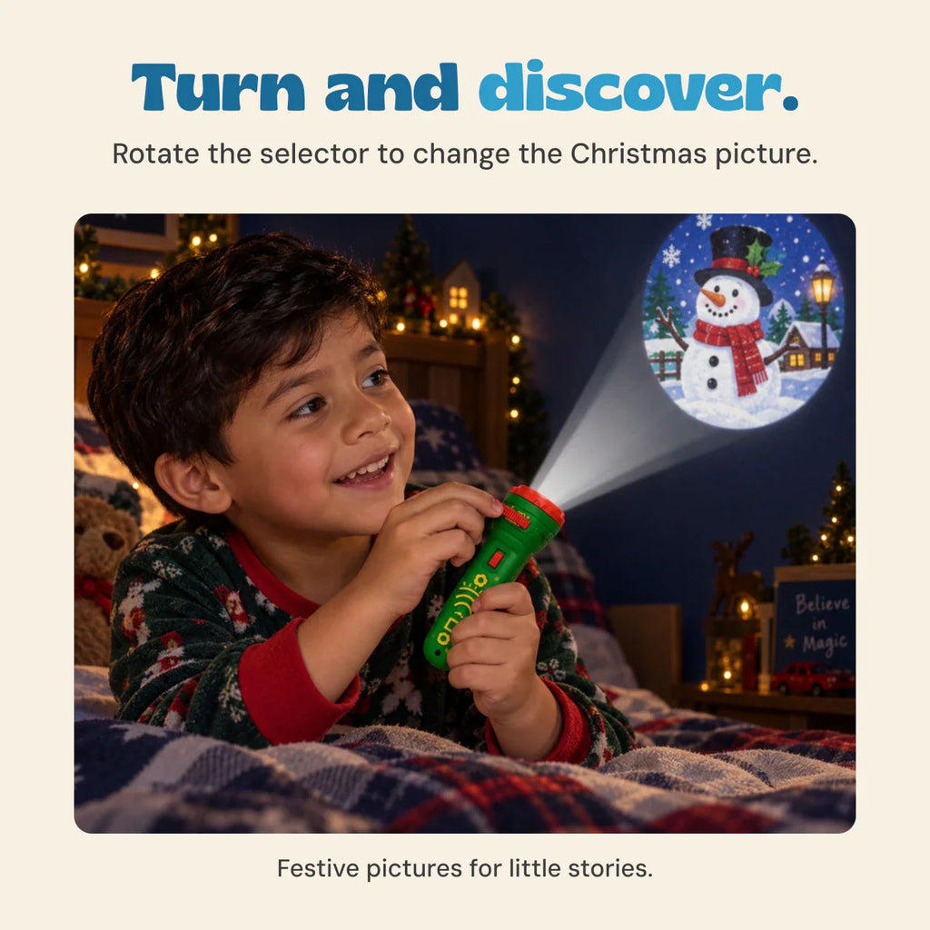 TibaToes™ Christmas Story Flashlight Projector