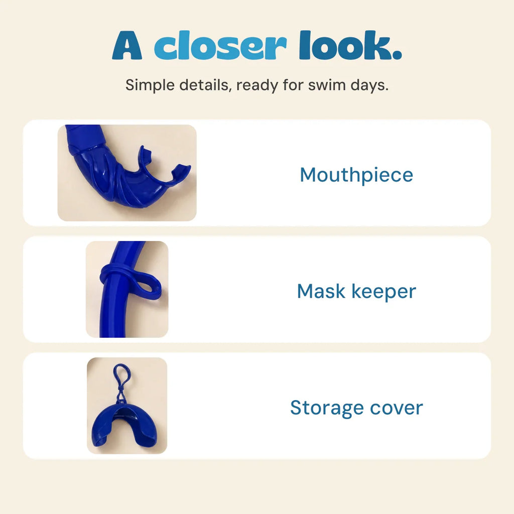 TibaToes Little Diver Foldable Snorkel