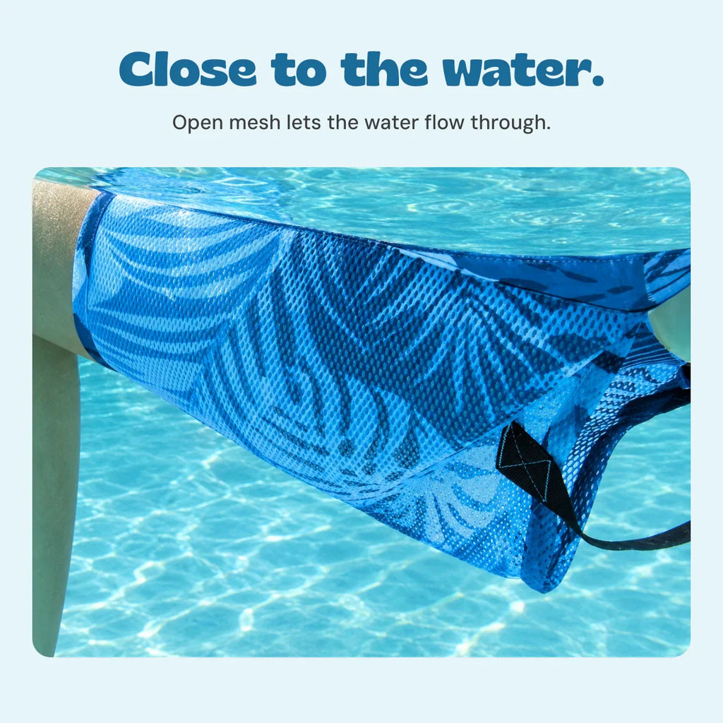 TibaToes™ DriftLeaf Pool Hammock Float