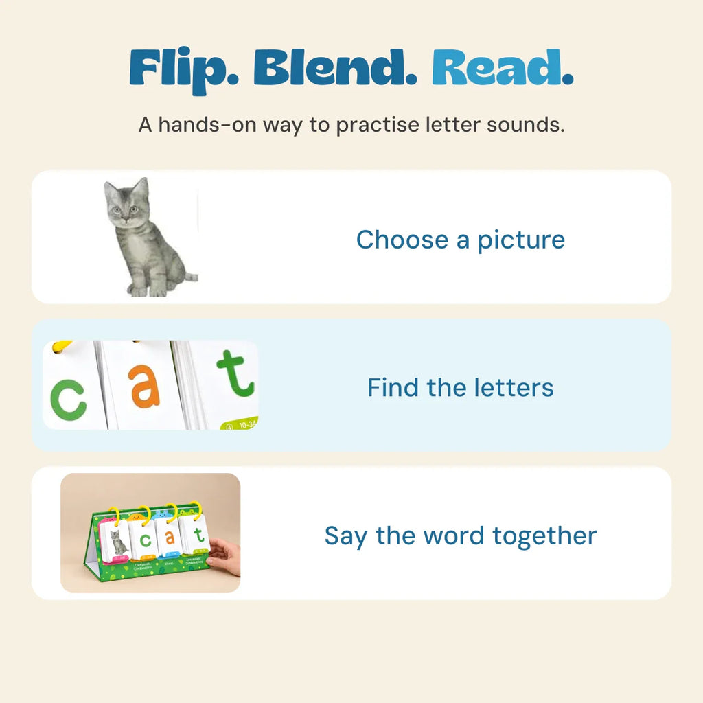 TibaToes™ CVC WordPlay Flip Book