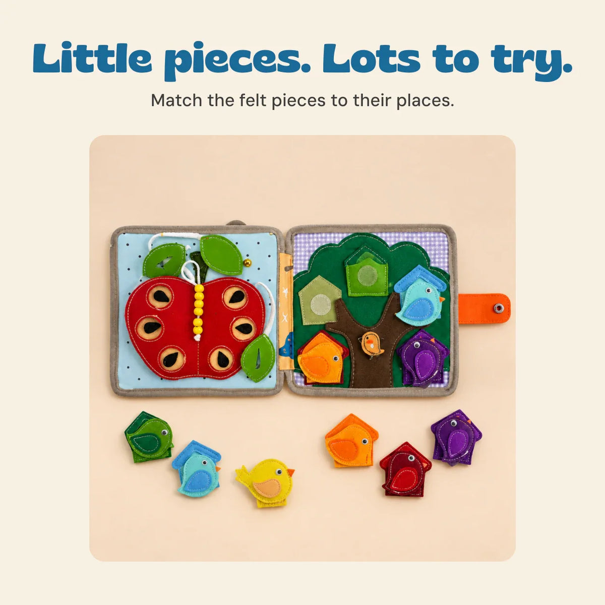 TibaToes™ BusyBuddy Fine Motor Book