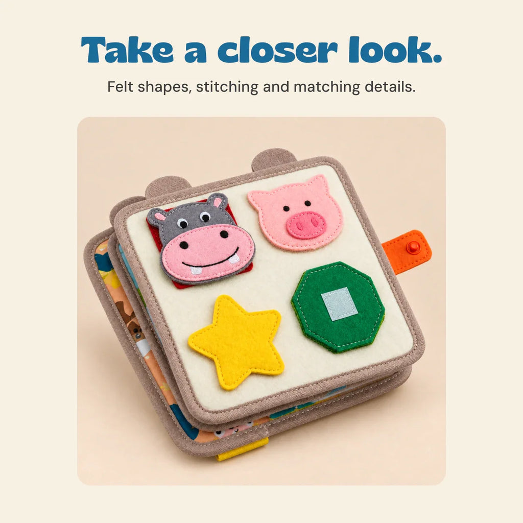 TibaToes™ BusyBuddy Fine Motor Book