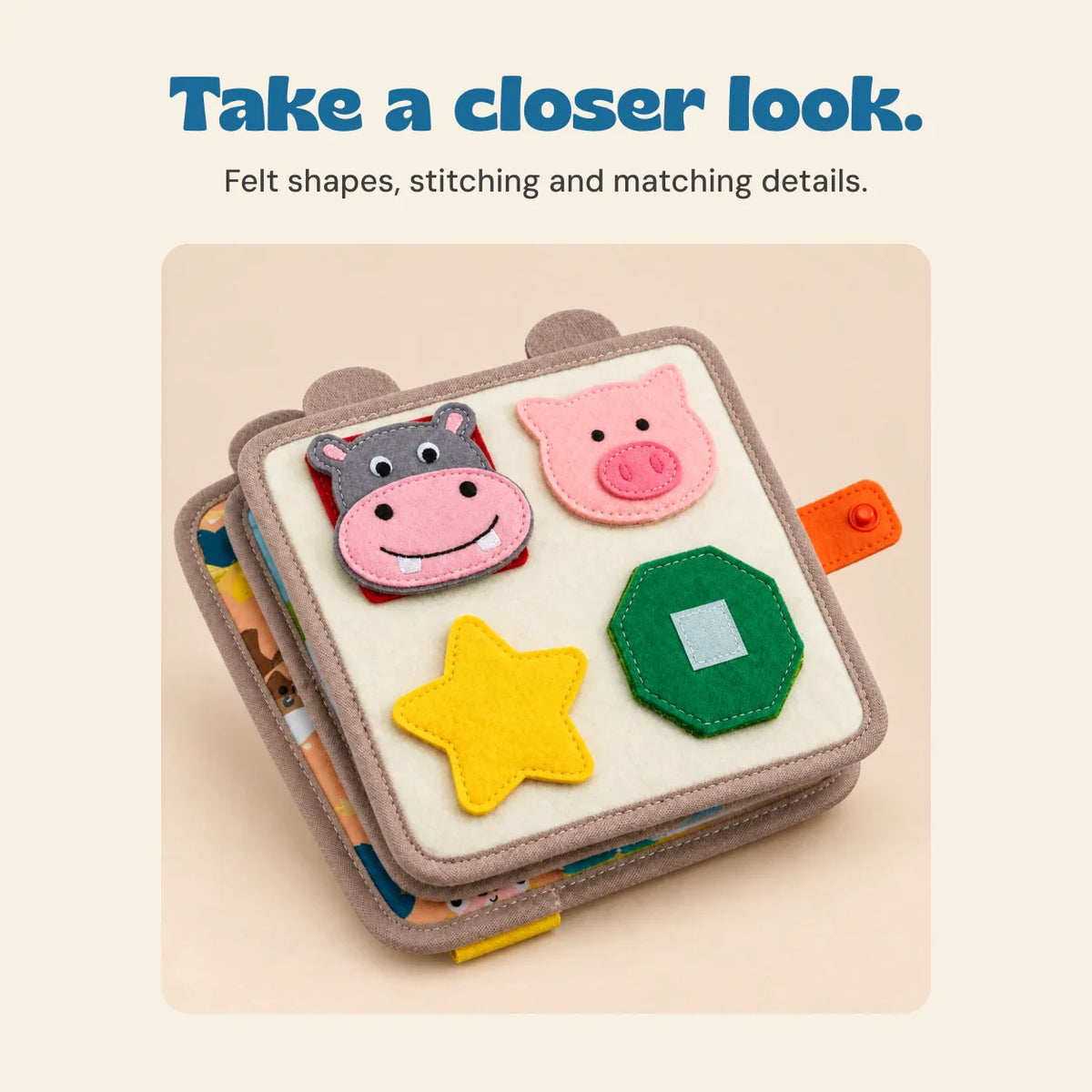 TibaToes™ BusyBuddy Fine Motor Book