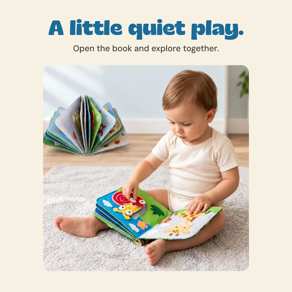 TibaToes™ BusyBuddy Fine Motor Book