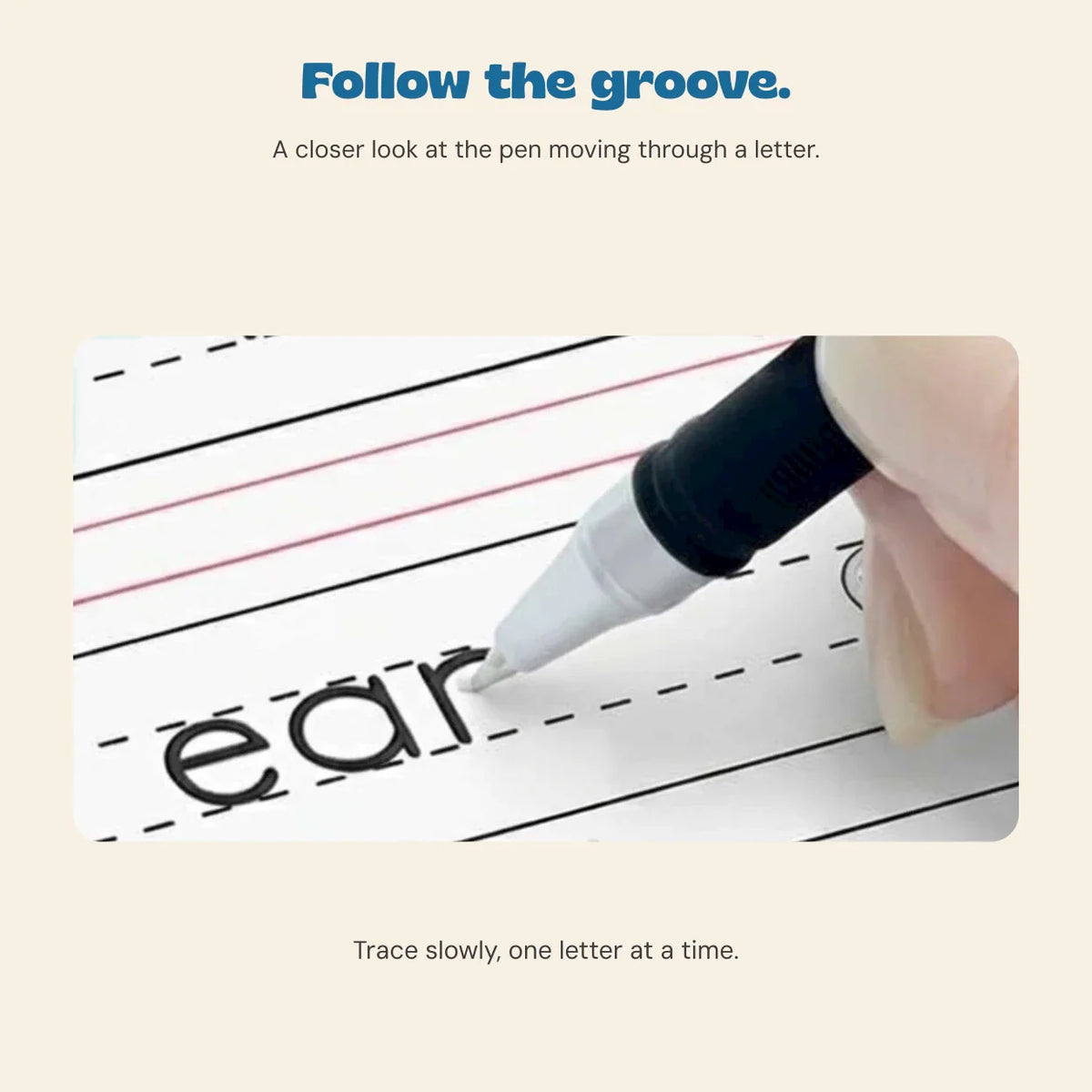 TibaToes™ Trace & Grow Reusable Writing Books