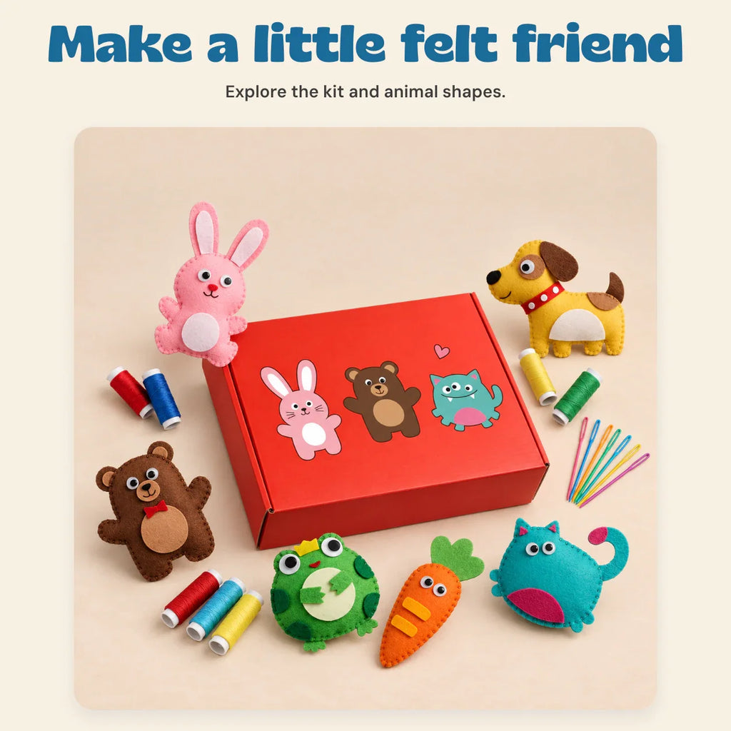 TibaToes™ Woodland Stitch & Sew Craft Kit