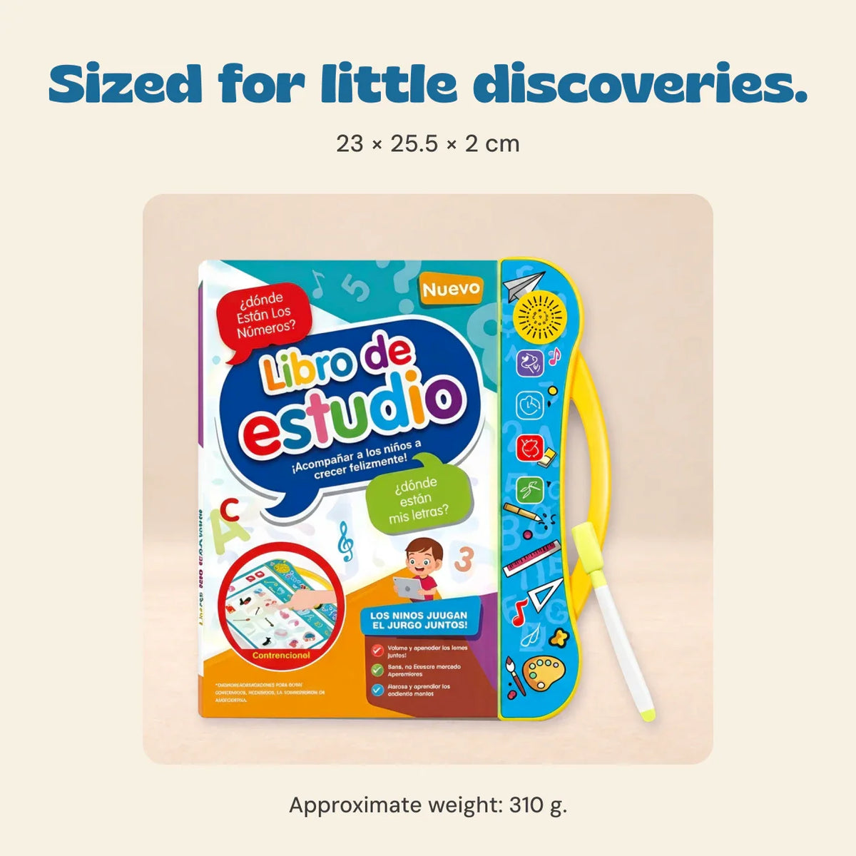 TibaToes™ Spanish Touch & Learn Sound Book