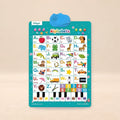 TibaToes™ Talking Alphabet Learning Wall Chart