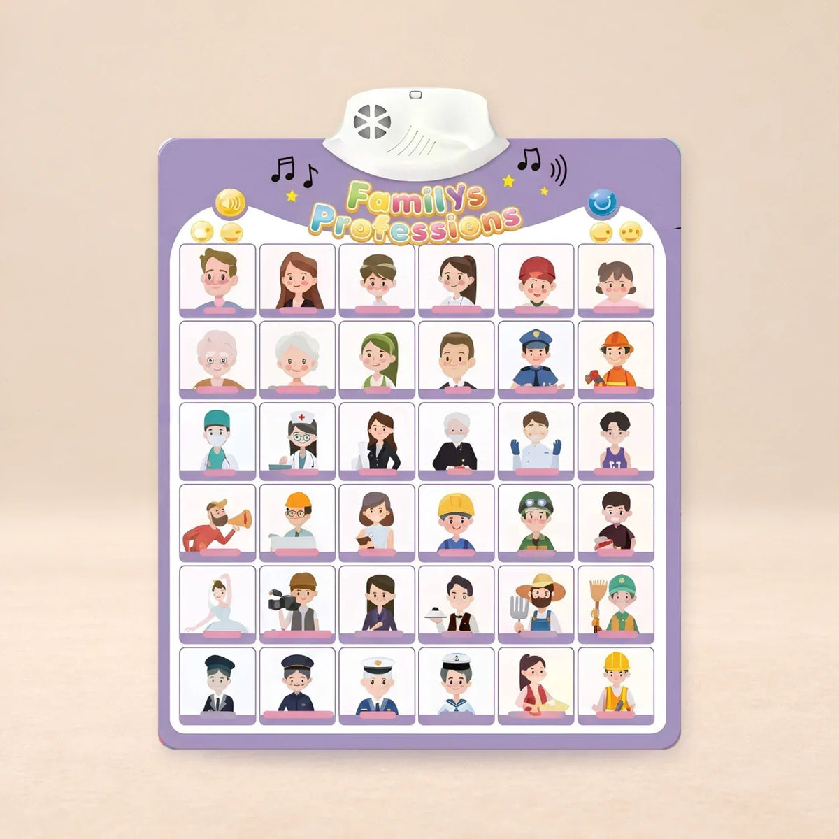 TibaToes™ Talking Alphabet Learning Wall Chart