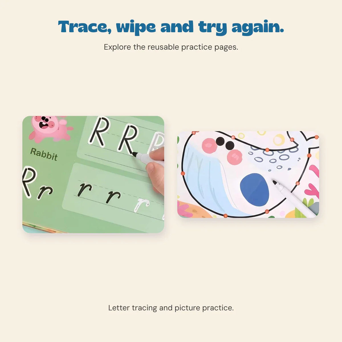 TibaToes™ Pen Control Busy Book