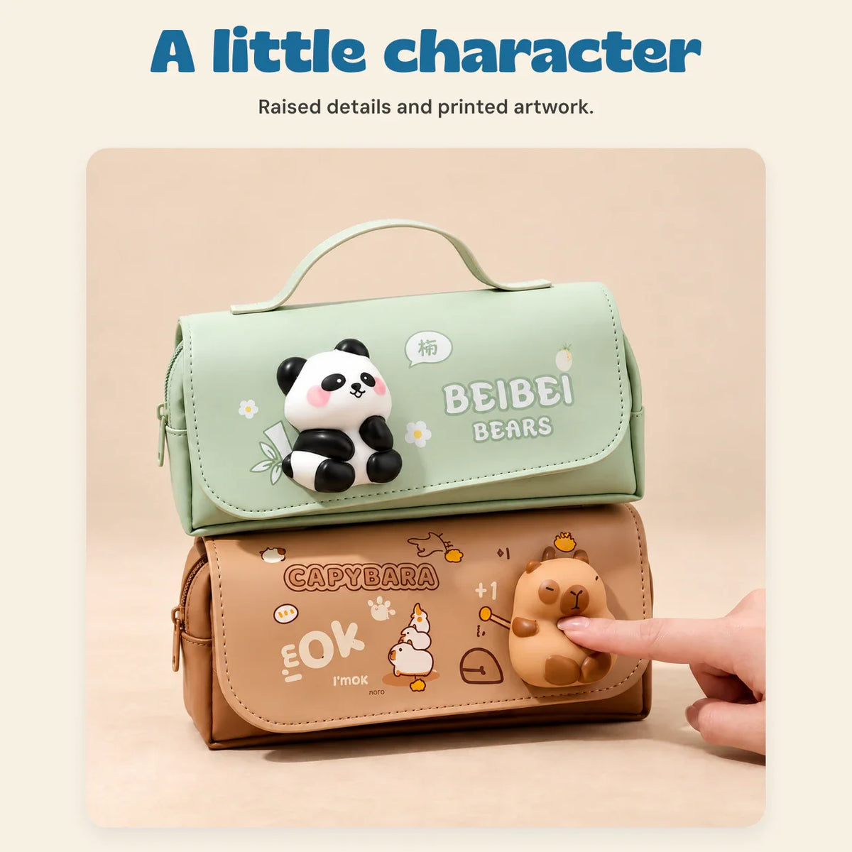 TibaToes™ BuddyPack Large Pencil Case