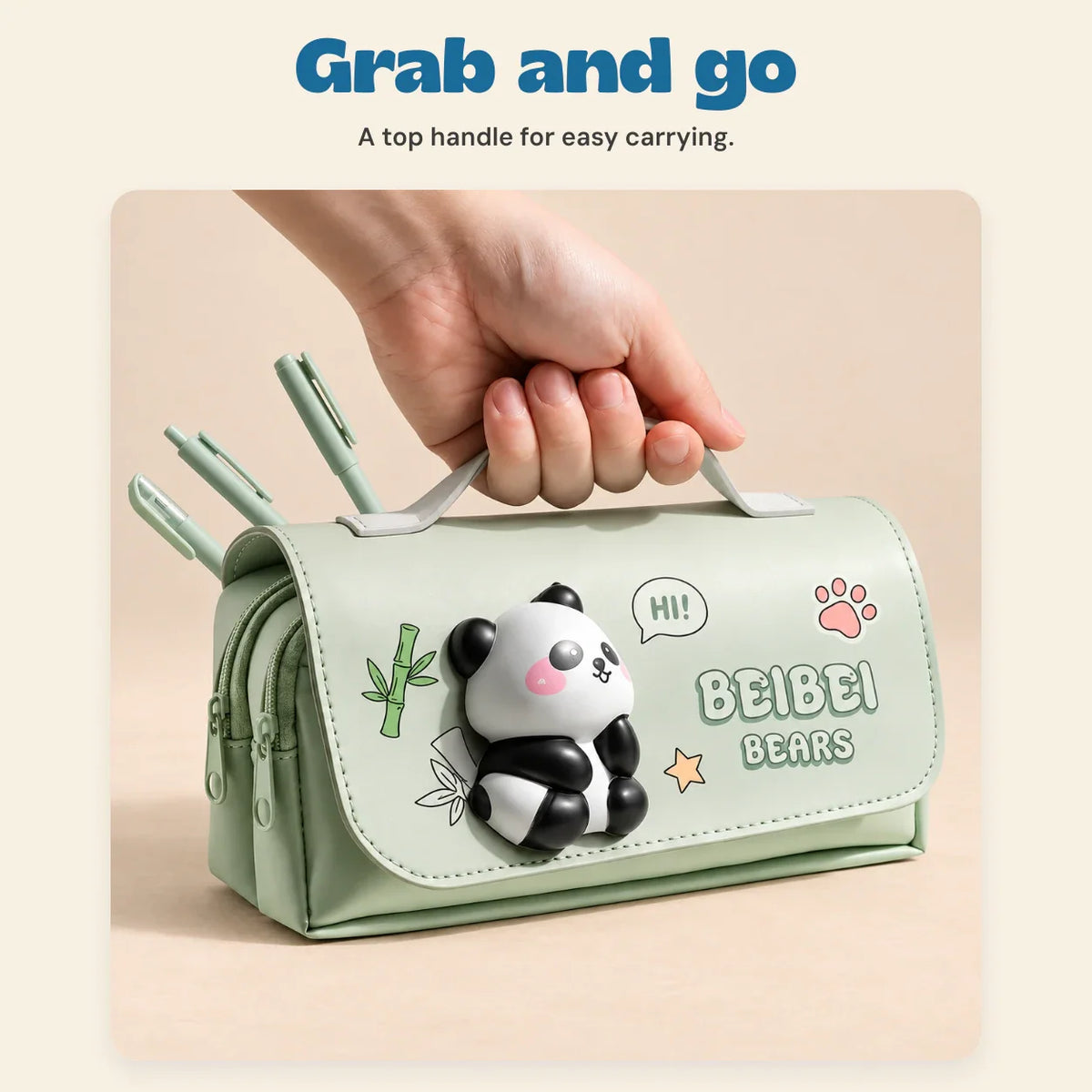TibaToes™ BuddyPack Large Pencil Case