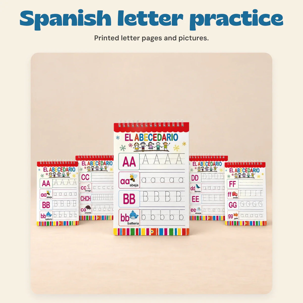 TibaToes™ Bilingual Magic Writing Workbook