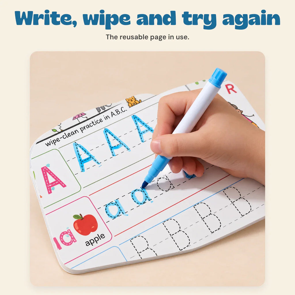 TibaToes™ Bilingual Magic Writing Workbook