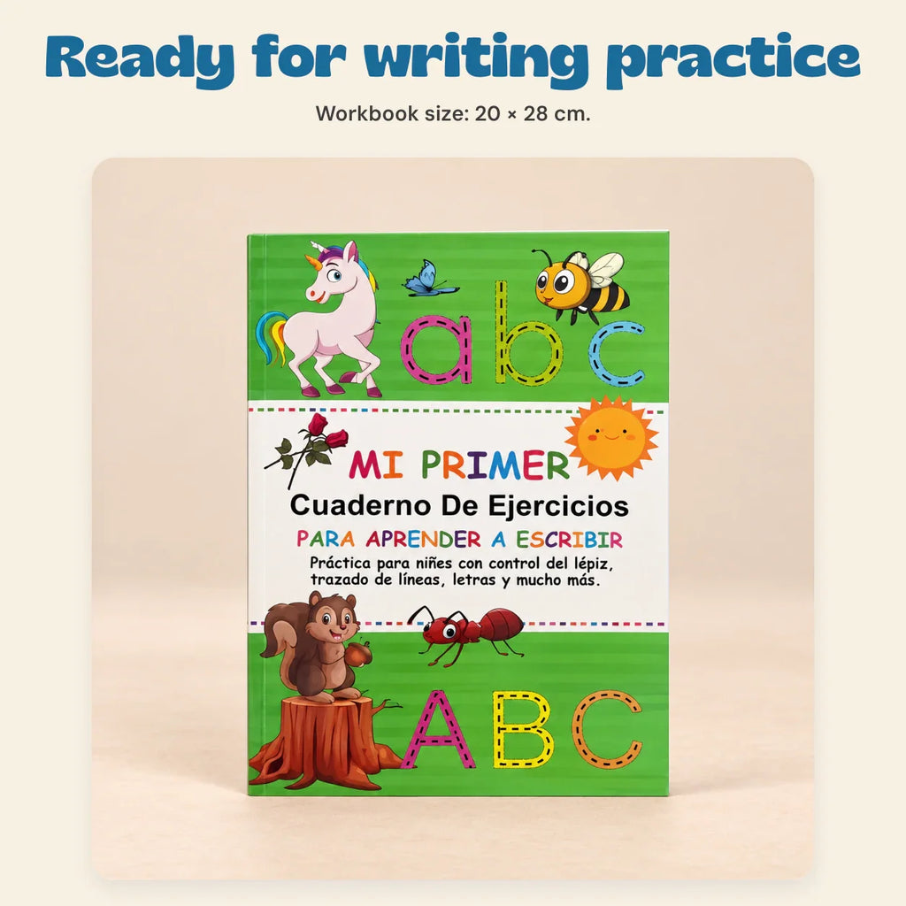 TibaToes™ Spanish ABC Writing Workbook