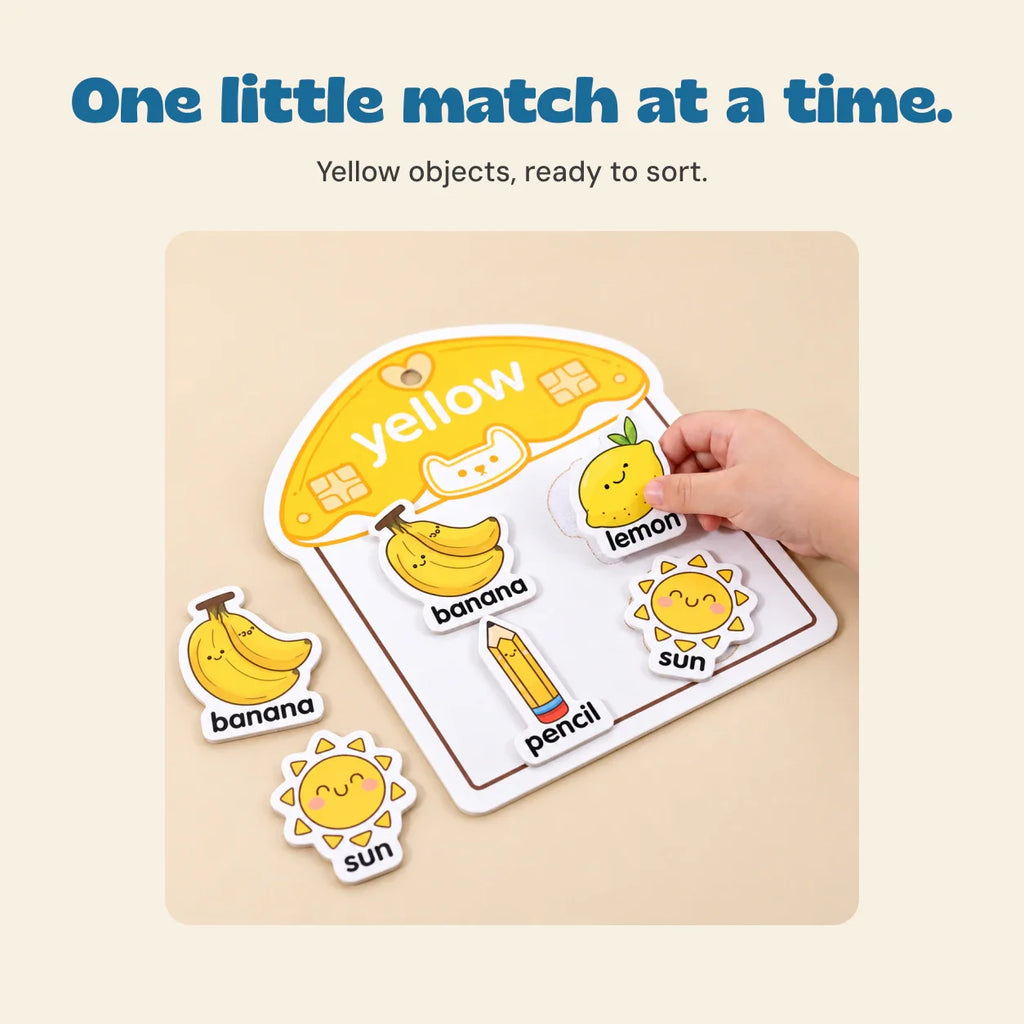 TibaToes™ Color Match Sticker Book