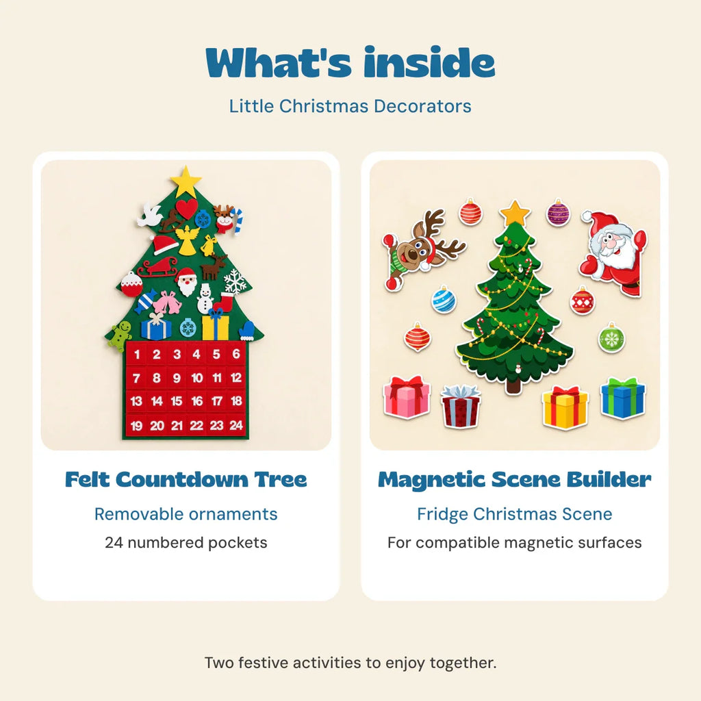 TibaToes™ Little Christmas Decorators Bundle