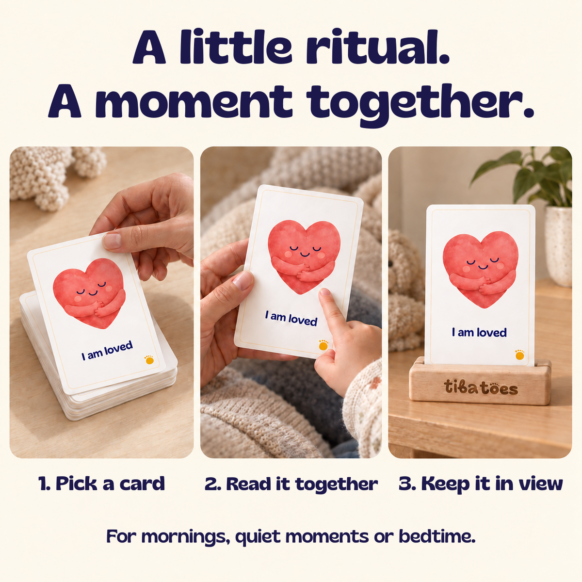 TibaToes Affirmation Cards for Kids