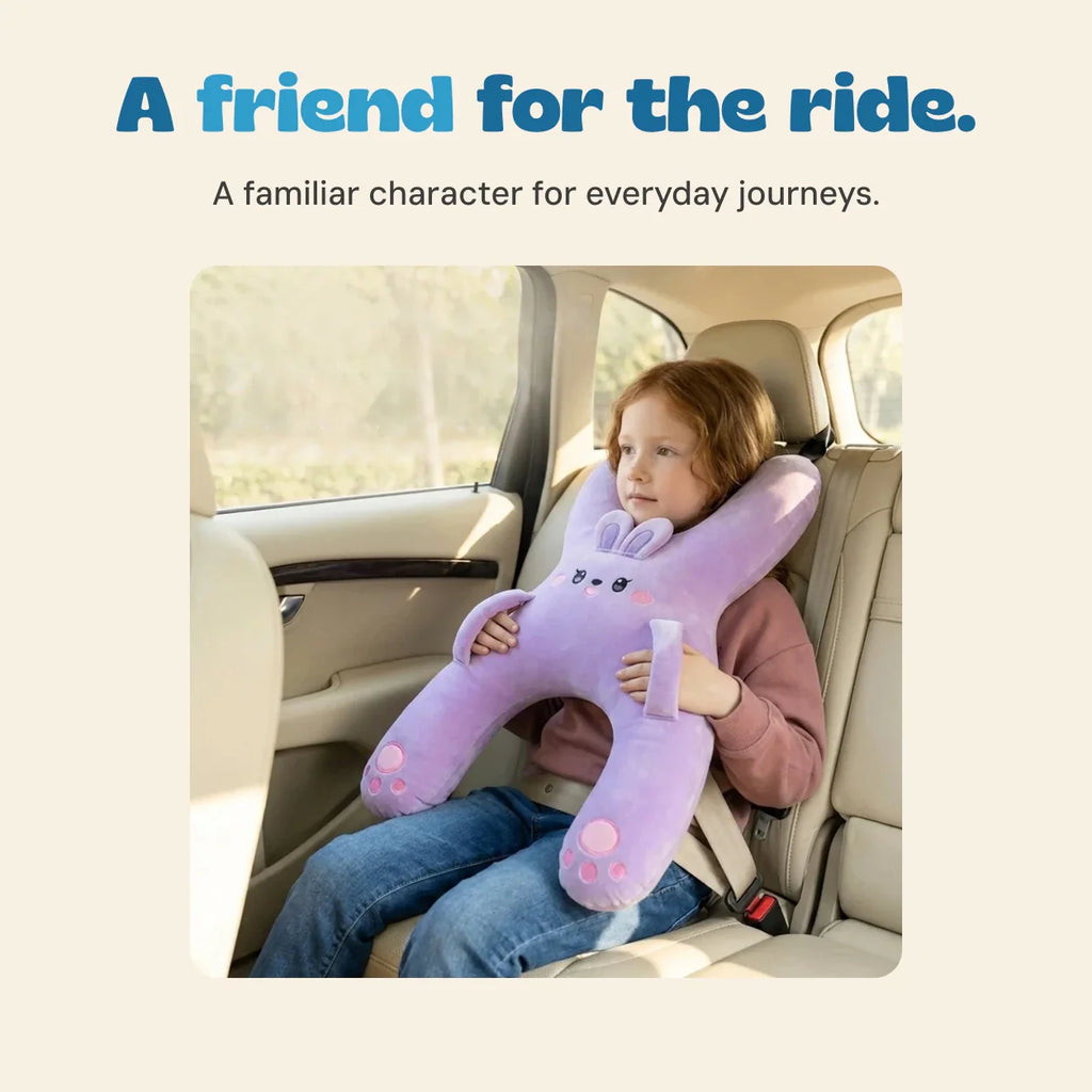 TibaToes™ HugRide Kids Travel Neck Pillow