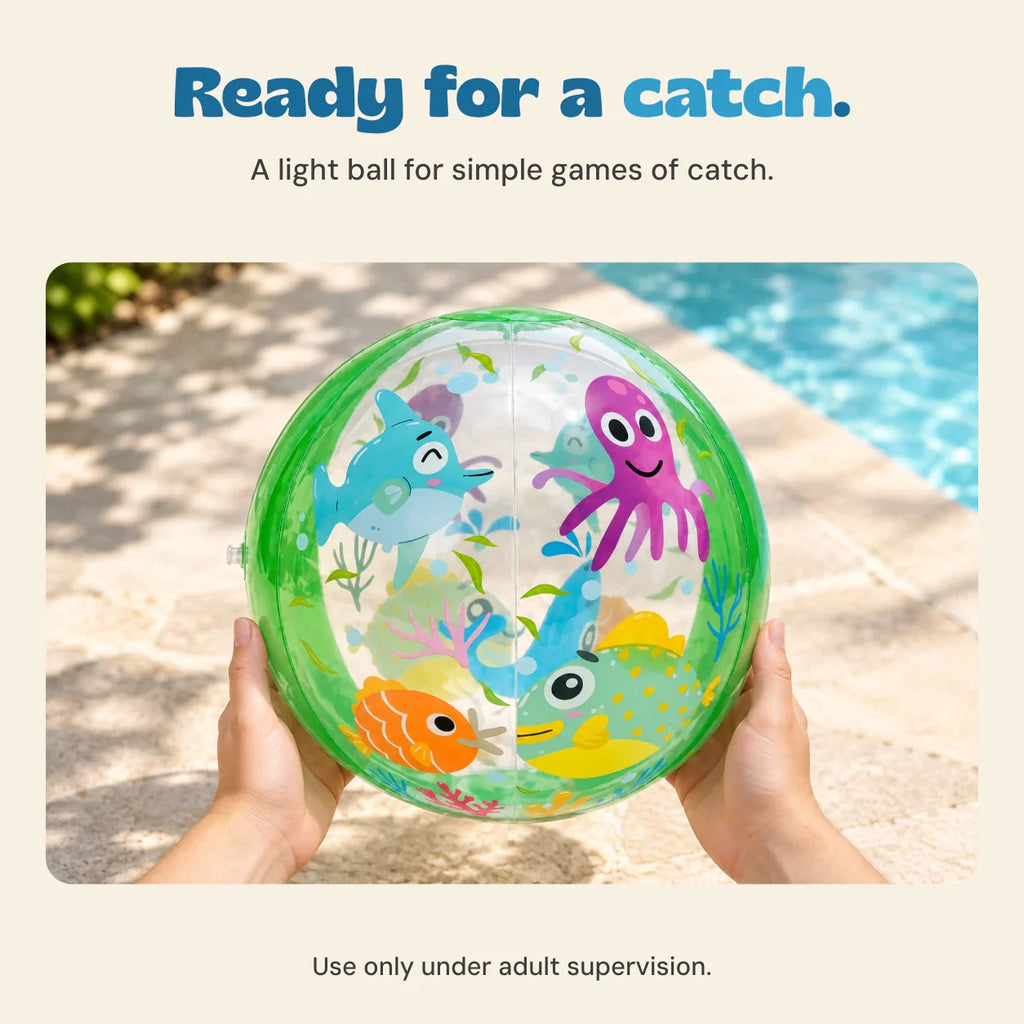 TibaToes Inflatable Beach Ball