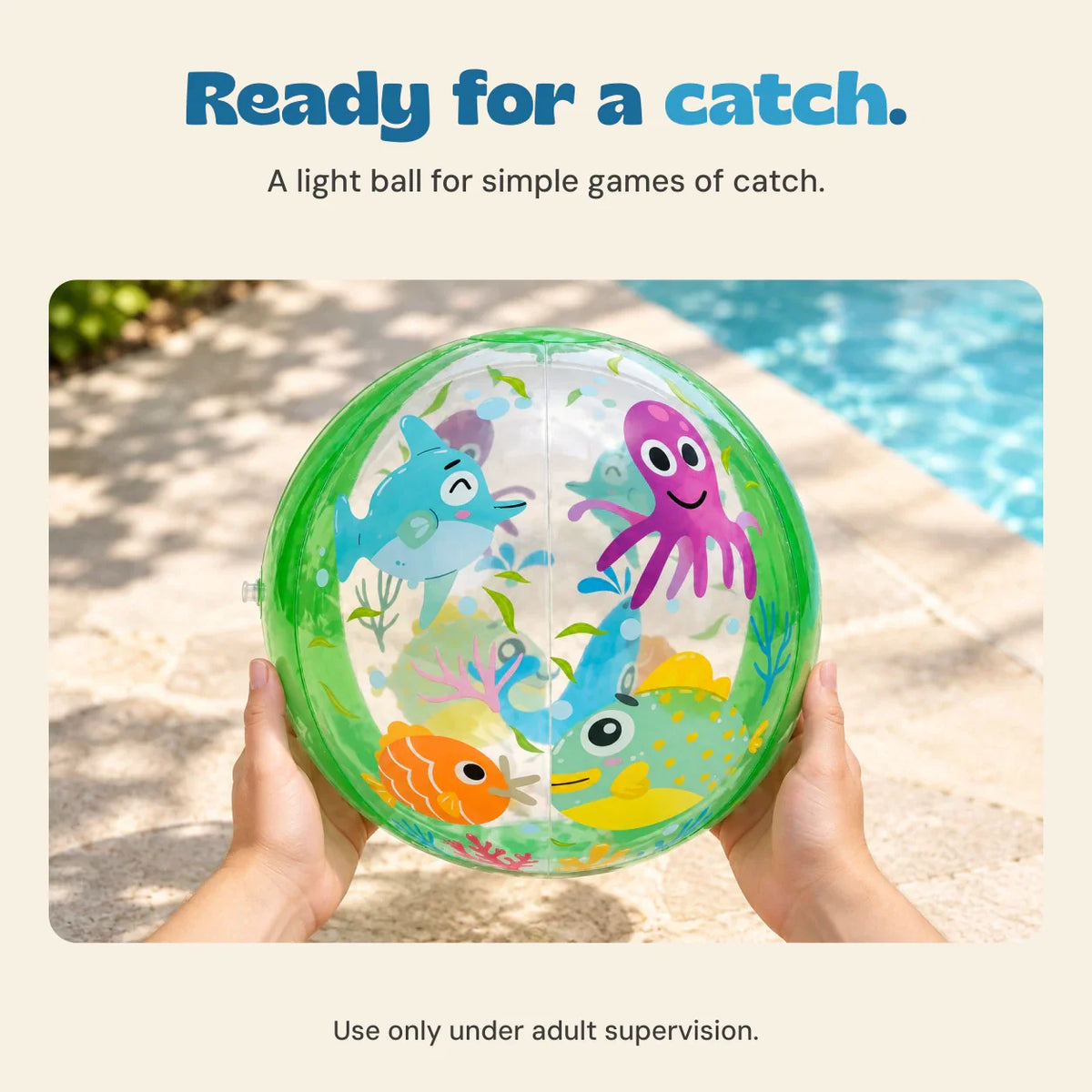 TibaToes Inflatable Beach Ball