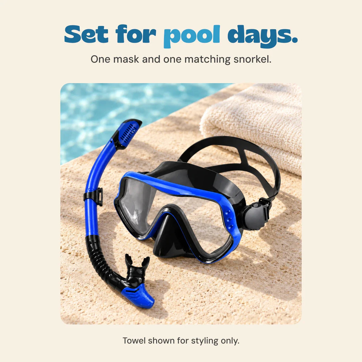TibaToes™ Junior Explorer Snorkel Set