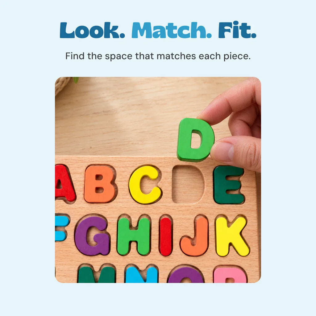 TibaToes™ Montessori Little Learners Puzzle