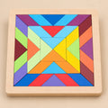 TibaToes™ Rainbow Mandala Puzzle Blocks
